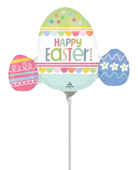 Anagram Foil Balloon Easter Trio Egg Hunt 14