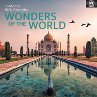 Gifted Stationery Calendar Wonders Of The World 20