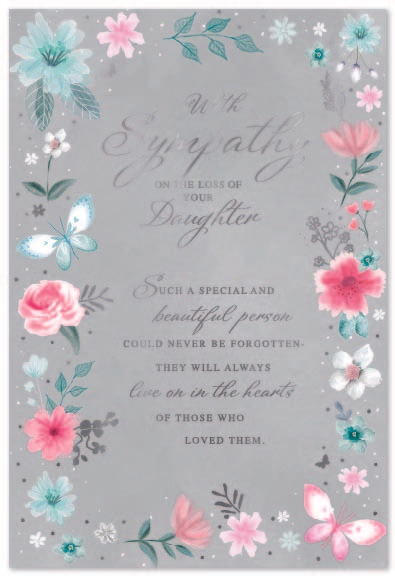 Simon Elvin C50 Sympathy Loss Of Daughter 6pk