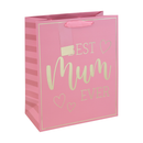 Eurowrap 12 Pack Gift Bag Best Mum Ever Large