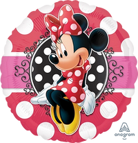 Anagram Foil Balloon Minnie Mouse Portrait 18