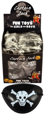 Henbrandt 96 Pack Party Favours Pirate Eye Patch
