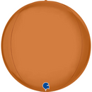 Grabo Foil Balloon Satin Caramel Globe 15"