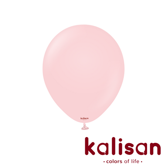 Kalisan Macaron Pink 12" Latex Balloons 100pk