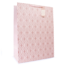 Tiger Feet 6 Pack Gift Bag Rose Gold Geo Large