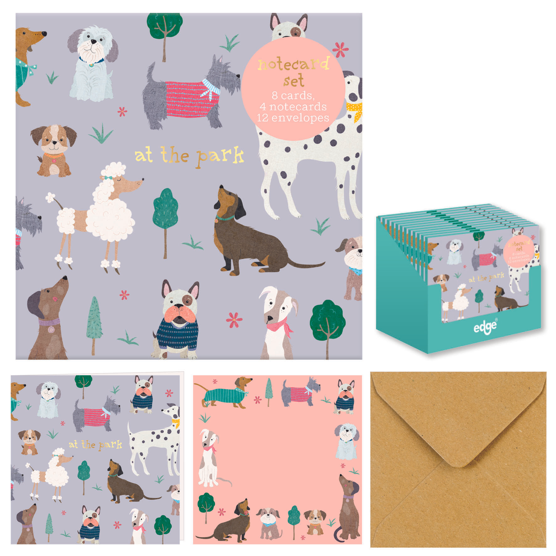 IG Design Group Note Cards At The Park