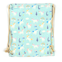 Canvas Drawstring Bag Unicorn Magic