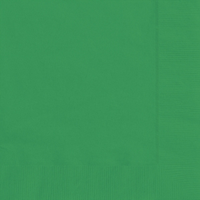 Unique 20 Pack Luncheon Napkins Emerald Green