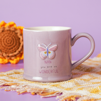 Widdop Love Life Mug Embossed Nan