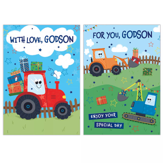 Poppyhill 12 Pack Cards C50 Birthday Godson