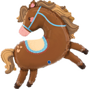 Grabo Lovely Horse 37" Large Foil Balloon