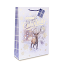 12pk Large Portrait Gift Bags Stag