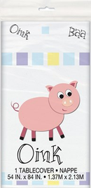 Unique Tablecover Farmyard Party 54" x 84