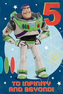 Hallmark Toy Story birthday cards, set of 6, featuring colorful Toy Story characters and festive designs.