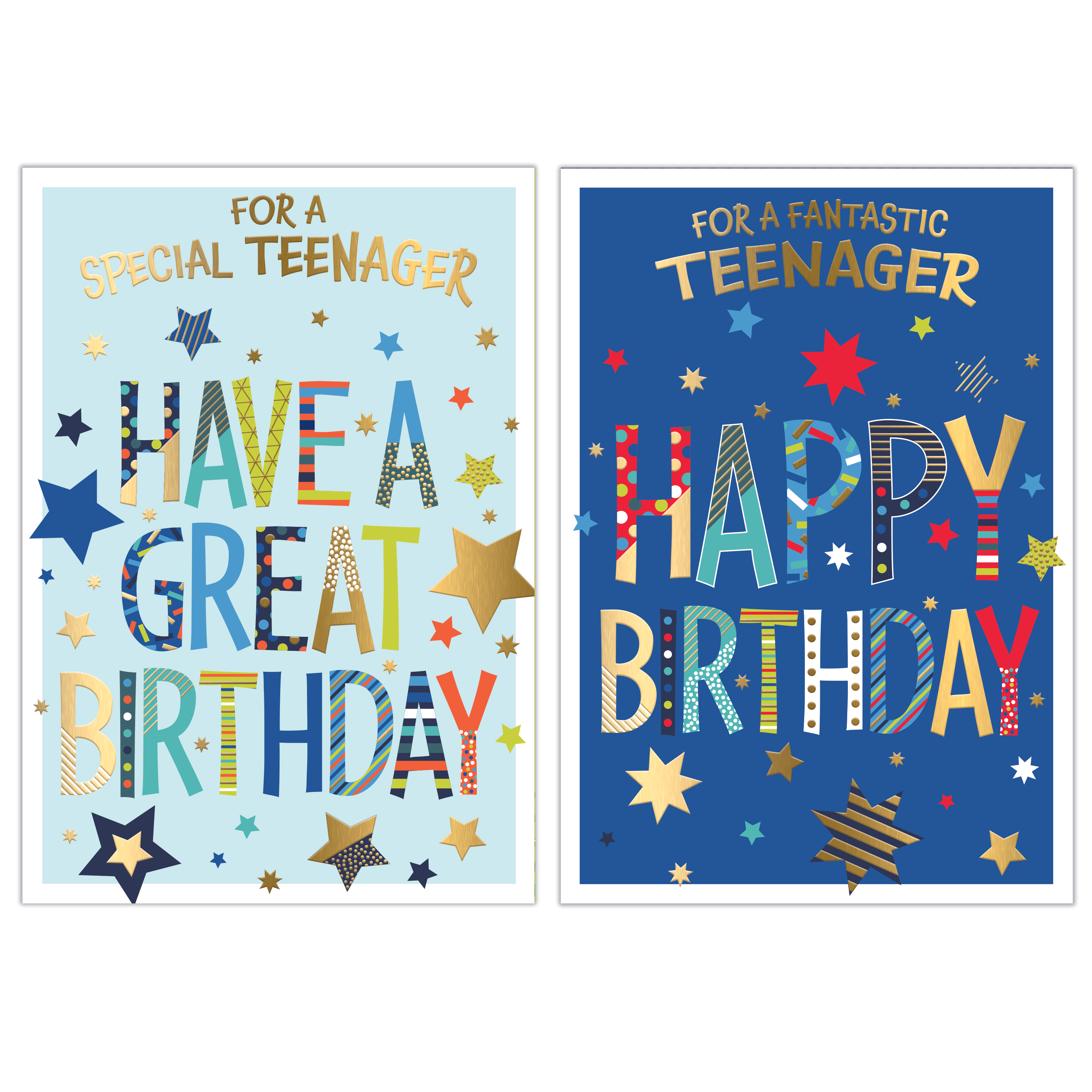 Poppyhill 12 Pack Cards C50 Birthday Teenager