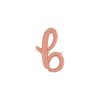 Grabo Foil Balloon Rose Gold 14" Letter B