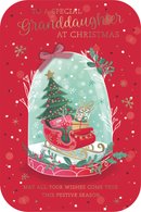 Prelude 6 Pack Cards C75 Christmas Granddaughter