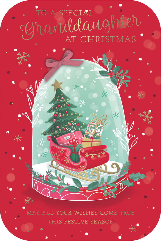 Prelude 6 Pack Cards C75 Christmas Granddaughter