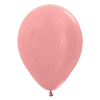 Sempertex Metallic Rose Gold 5" Latex 100pk
