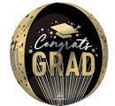 Anagram Graduation Stripes 16" Orbz Balloon