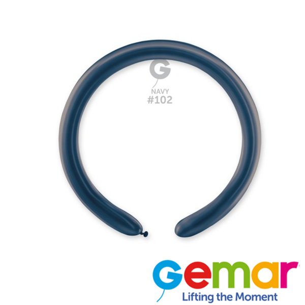 Gemar Fashion Navy Blue 260 Modelling Latex 100pk