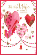 Simon Elvin 6 Pack Cards C50 Valentine's Day Wife