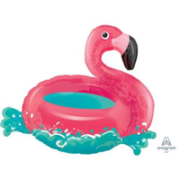 Anagram Foil Balloon Floating Flamingo 30"