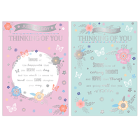 Poppyhill 12 Pack Cards C50 Thinking Of You