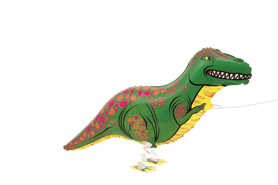 Unique Foil Balloon Walking Pet T-Rex 35"