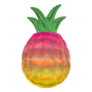 Anagram Foil Balloon Iridescent Pineapple 31"