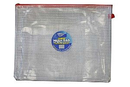 Reach Stationery 12 Pack Mesh Wallet Clear A3