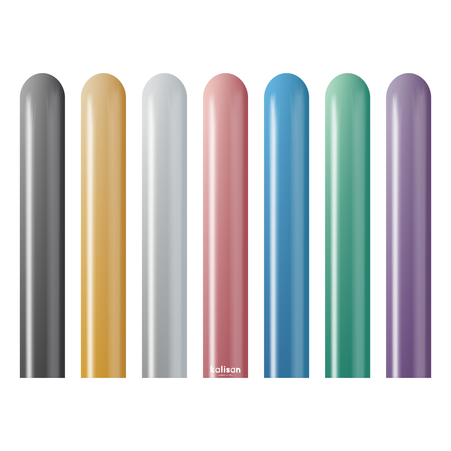 Kalisan 260 Modelling Latex Mirror Mix 50pk