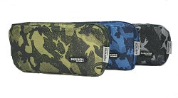 Reach Stationery 6 Pack Pencil Case Camouflage