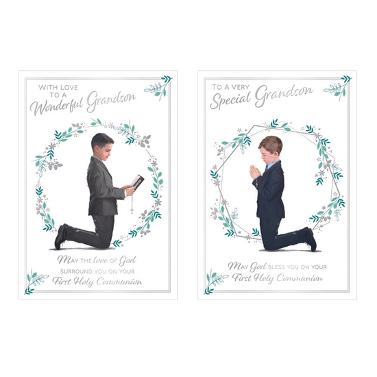 Poppyhill 12 Pack Cards C50 Communion Grandson