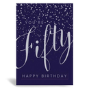 Prelude Pzazzle C50 Birthday Age 50 6pk