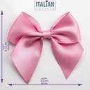 Ribbon Bows Antique Pink 10cm 6pk