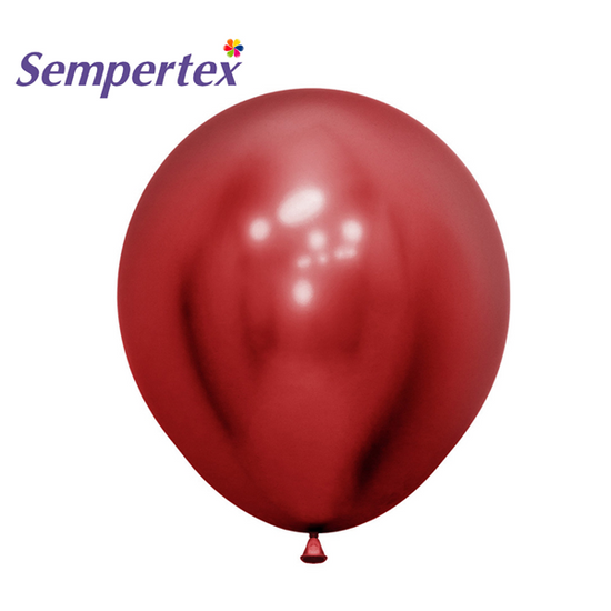 Sempertex 15 Pack Reflex Crystal Red 18" Latex