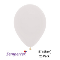 Sempertex Clear 18" Latex Balloons 25pk
