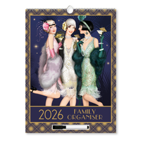 Calendar Organiser Claire Coxon Art Deco 2027