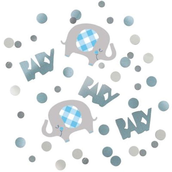 Blue Baby Elephant Confetti 5oz