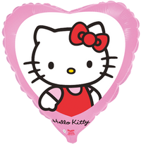Flexmetal Foil Balloon Hello Kitty Heart 18