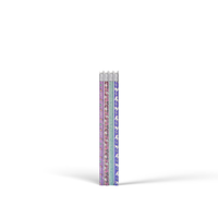 Eurowrap 4 Pack Pencils Unicorn