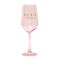 Widdop Wine Glass Confetti Birthday Wishes