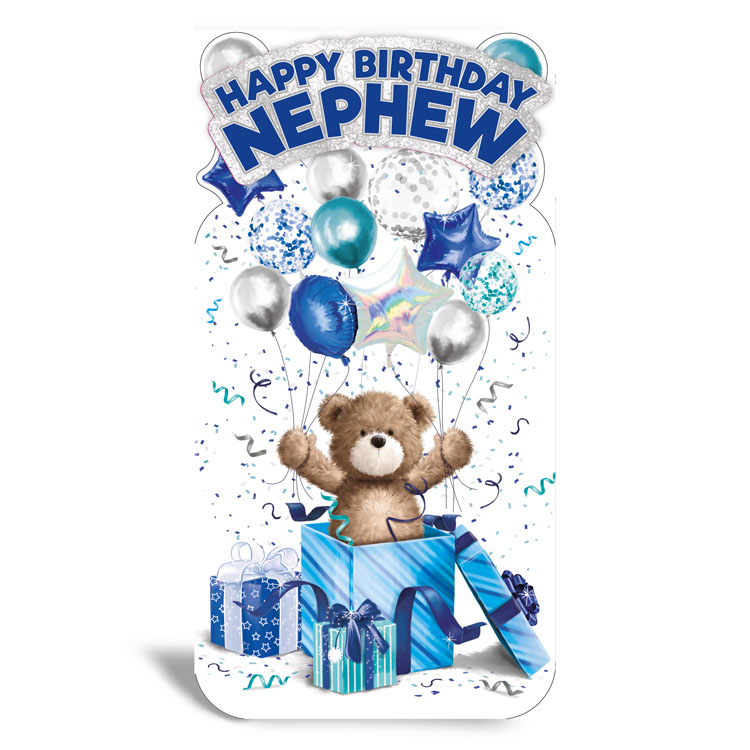 Prelude Platinum C55 Birthday Nephew 6pk