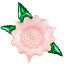 Large Pink Flower 27" Shaped Foil Balloon