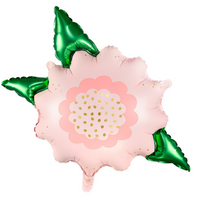 Large Pink Flower 27" Shaped Foil Balloon