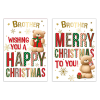 Poppyhill 12 Pack Cards C50 Christmas Brother