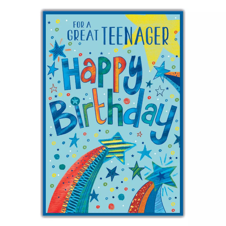 Simon Elvin C50 Birthday Teenager 6pk