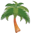 Anagram Beach Palm Tree 33" Foil Balloon