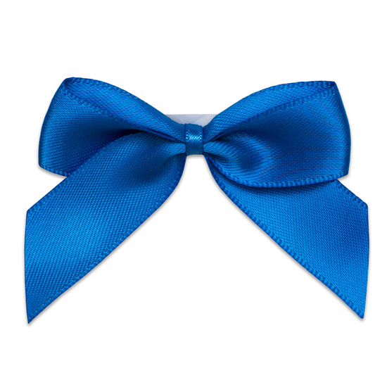 Italian Options 12 Pack Ribbon Bows Royal Blue 5cm